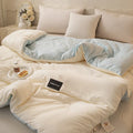 Axyaa Double Bed Quilt: Autumn Winter Soy Fiber Queen Size Comforter