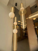 Modern Nordic Style LED Chandelier by Axyaa for Restaurant, Bedroom, and Bar Lighting