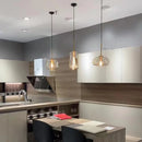 Axyaa Nordic Glass Pendant Lights | Dining Kitchen Bar Chandelier Fixture