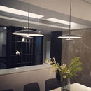 Axya Black Wood Grain Pendant Lamp for Dining Room Kitchen Office Tables
