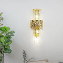 Axyaa Modern Glass Wall Lamp LED Light for Bedroom Living Room TV Background