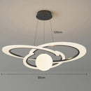 Axyaa LED Chandeliers Pendant Light Lamps for Modern Living & Dining Room