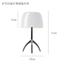 Axyaa Designer Jelly LED Table Lamp - Nordic Glass Room Decor