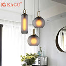 Nordic Glass Ball Pendant Light - Luxury Chandelier by Axyaa