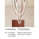 Axyaa Minimalist Duplex Staircase Chandelier - Modern, Creative Designer Lighting