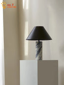Axyaa Marble Stone Table Lamp LED for Modern Home Decor