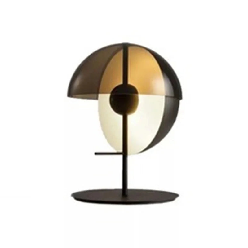 Axyaa Glass Bedside Lamp: Nordic Luxury Design for Bedroom, Living Room, Study & Aisle