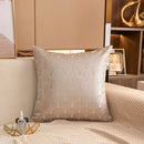 Axyaa Geometric Jacquard Square Cushion Cover 45x45 Polyester Throw Pillowcase