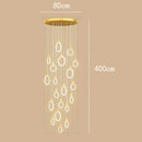 Axyaa Modern LED Pendant Chandeliers for Indoor Lighting