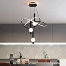 Axyaa Modern LED Pendant Chandelier for Living Room and Dining Room Lighting