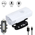 Axyaa Bike Light Set: USB Rechargeable Headlights & Taillights for Riding Safety