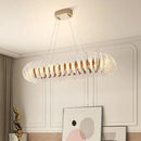 Axyaa Modern Acrylic Chandelier for Living Room Bedroom Dining Room