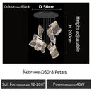 Axyaa Recessed Floor Pendant Light: Postmodern Minimalist Luxury Living Room Lamp