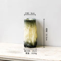 Axyaa Irregular Glass Vase for Waterborne Flower Arrangement