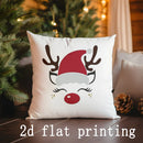 Axyaa Christmas Pillow Covers Set - Sofa Bedroom Car Cushion Case
