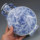 Axyaa Qianlong Blue White Jingdezhen Ceramic Vase Collection
