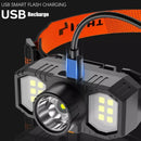 Axya COB LED Headlamp 3 Lighting Modes USB Rechargeable Waterproof Headlamp
