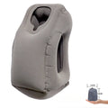 Axyaa Inflatable Travel Pillow: Portable Chin Support Neck Pillow for Restful Naps