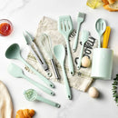 Axyaa Silicone Cooking Utensil Set Non-stick Kitchen Tools