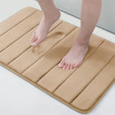 Axyaa Memory Foam Bathroom Rug Set | Soft Absorbent Non-Slip Mats