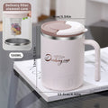 Axyaa Double Wall Insulated Stainless Steel Coffee Mug with Strainer