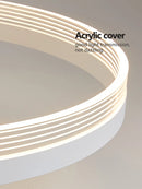 Axyaa Nordic LED Ceiling Lamp: Modern, Creative, and Atmospheric Lighting
