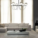 Axyaa Modern Chandelier Pendant Light for Living and Dining Spaces
