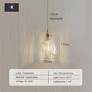 Axyaa Glass Chandelier Pendant Lights - Nordic Style Hanging Lighting for Home and Commercial Spaces