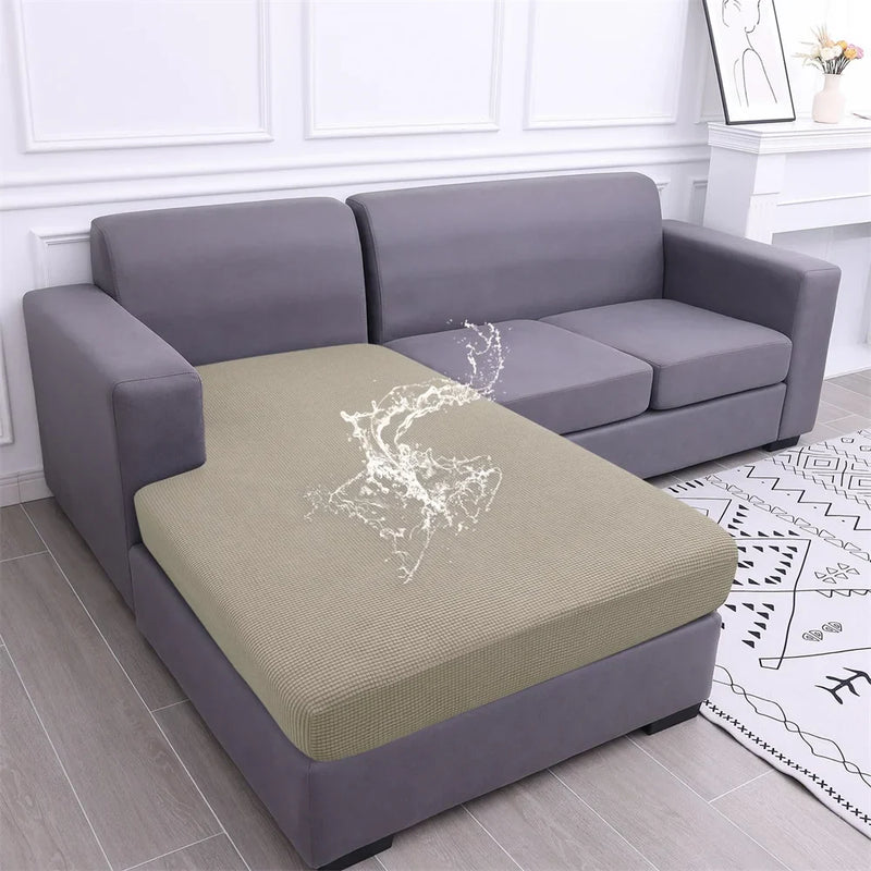 Axyaa Stretch Sofa Seat Cushion Covers - Washable Fabric Slipcover for Living Room