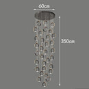 Axyaa Dining Room Chandelier Pendant Light Fixture Ceiling Lamp Elegant Indoor Lighting