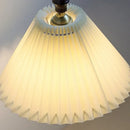Axyaa Luxury Vintage LED Wall Lights with White PMMA Umbrella Shade