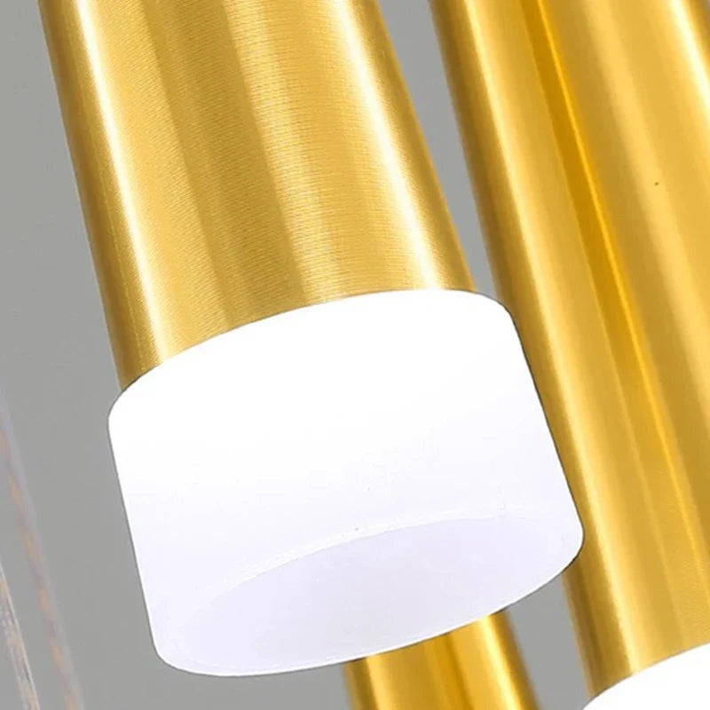 Axyaa Nordic Stair Chandelier Pendant Ceiling Light for Living, Bedroom, Dining Room