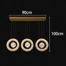 Axyaa Modern LED Pendant Light Chandeliers for Living Room and Dining Room