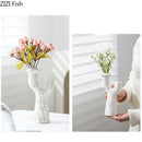 Axyaa Tree Branches Ceramic Vase Desk Decoration for Aesthetic Room Decor