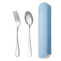 Axyaa Stainless Steel Tableware Set - Spoon, Knife, Fork - Simple and Portable for Home or Dorm