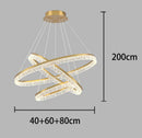 Axyaa Modern LED Pendant Light Chandeliers for Living and Dining Room
