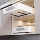 Axyaa Slide-Out Kitchen Organizer Tray - Base Cabinet Storage Drawers Shelf