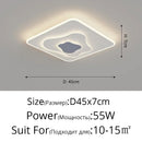 Axyaa Cloud LED Chandelier: Modern Iron Art Ceiling Lamp for Home Decor