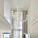 Axyaa Nordic Stair Chandelier Pendant Light Ceiling Fixture for Living, Bedroom, Dining Room