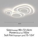 Axyaa White LED Ceiling Light for Home Indoor Living Dining Kitchen Bedroom
