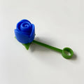 Axyaa Silicone Rose Straw Caps for Stanley Tumbler 40oz - Kawaii Flower Topper