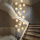 Axyaa Nordic Pendant Lamp for Dining Room - Indoor Lighting Chandelier for Living Room