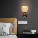 Axyaa Gold Sconce Wall Lights Nordic Minimalist Luxury Lamps for Bedroom, Aisle, Hallway