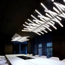 Axyaa Nordic Luxury Fish Bone Chandelier LED Ceiling Light for Home Decor