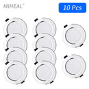 Axyaa LED Downlight Recessed Ceiling Lamp 3-color dimmable Spotlight 5W-15W AC 220V