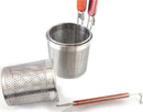 Axya Stainless Steel Chef Basket Strainer for Cooking and Frying