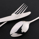 Axyaa Vintage Stainless Steel Cutlery Set - 16-Piece Flatware Dinnerware Kit