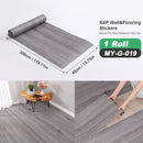 Axyaa Wood Grain Peel and Stick Flooring Tiles, Removable Sticker, 118'' X 15.7''