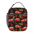 Axyaa Lightning Mcqueen Car Sally Lunch Bag - Portable Thermal Cooler Lunch Box