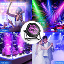 Axyaa RGB DJ Party Lights - 4PCS Waterproof Par Lights for Stage & Disco
